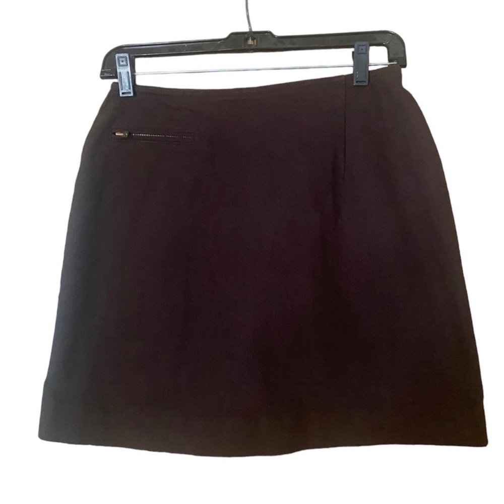 Vintage 1980’s brown mini skirt from The Limited. Sz 8 only worn a few t…